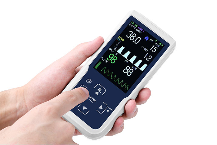 handheld etco2 monitor