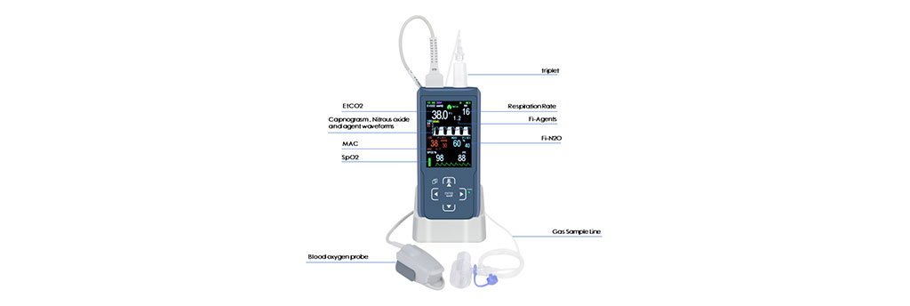 anesthetic gas analyzer