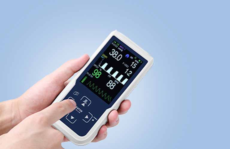 EtCO2 Waveform Capnography Monitor