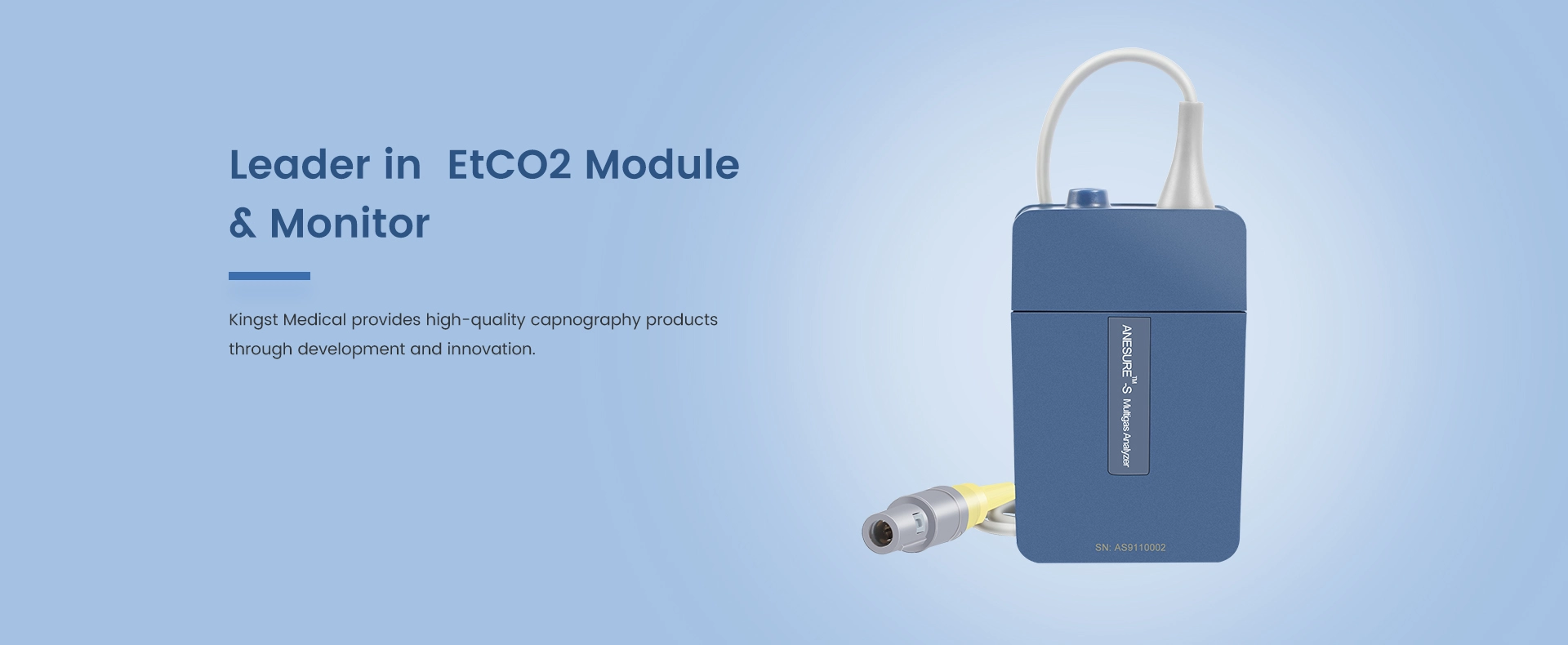 Leader in EtCO2 Module & Monitor